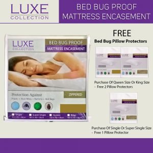 Bed Bug Mattress Encasement Pillow Protectors