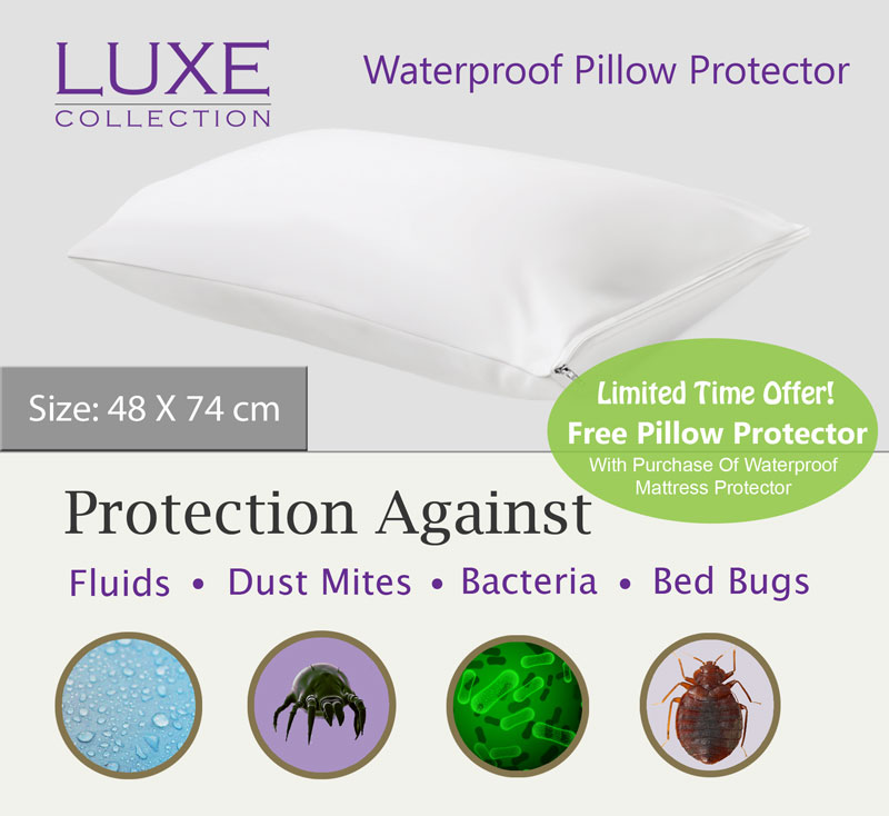Waterproof Mattress Protector Pillow Protector
