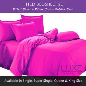Rose Red Bed sheet Set