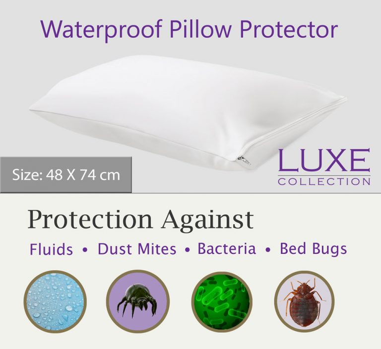 Waterproof Pillow Protector • Waterproof Mattress Protector