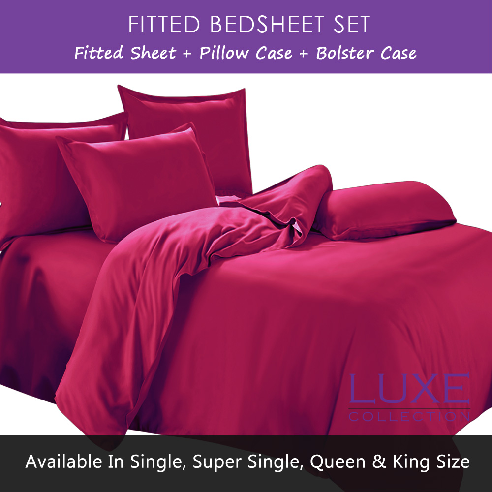 King Bed Sheet Set Fitted Bedsheet, King Single Bed Sheet Set