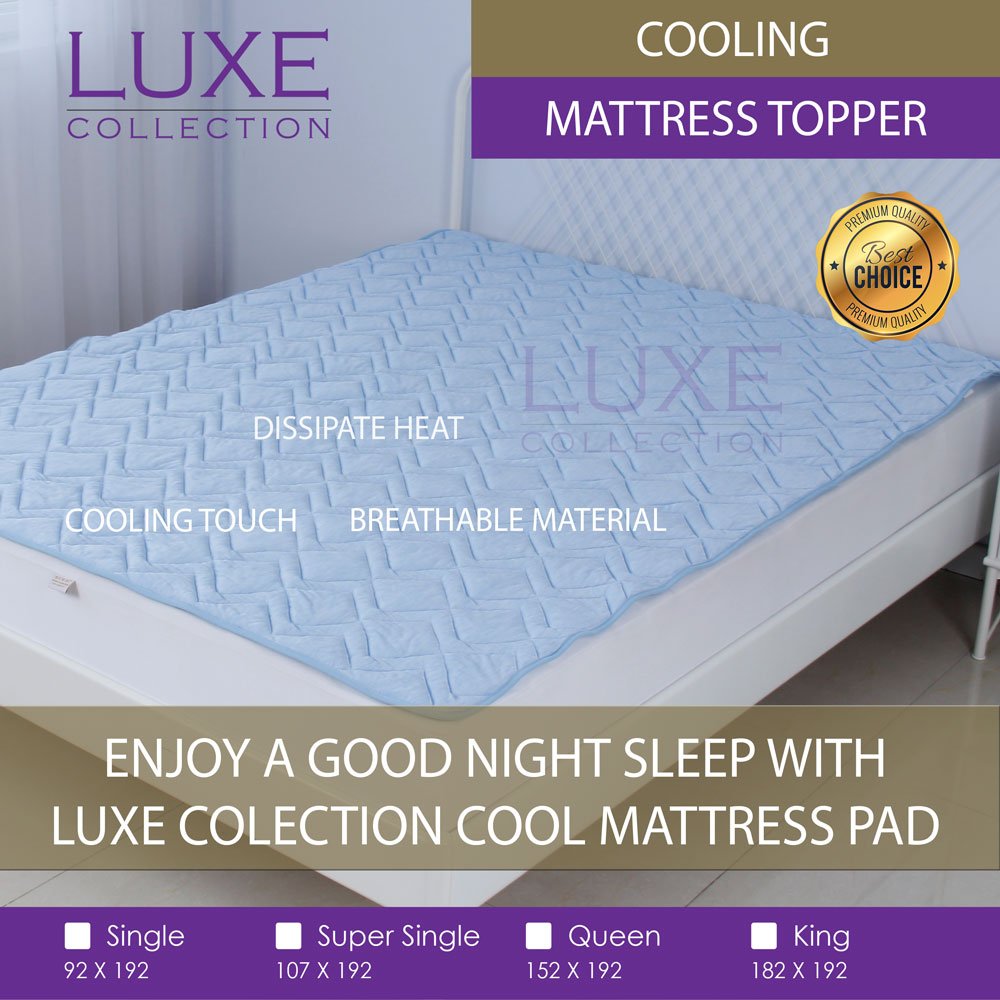 Cooling Mattress Pad - Cool Mattress Topper Cooling Mattress Pad - Cool Mattress Topper