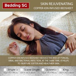 Skin Rejuvenating Copper Ion Bedsheet