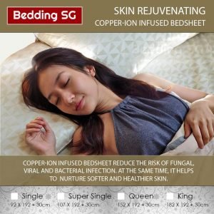 Skin Rejuvenating Copper Ion Bedsheet