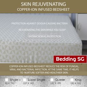 Skin Rejuvenating Copper Ion Bedsheet