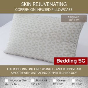 Skin Rejuvenating Copper Ion Pillowcase