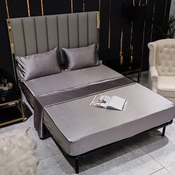 Satin Bedsheet - Feel Like Silk Bed Sheets - Image 6